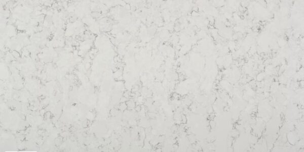 Blat kuchenny z konglomeratu Silestone Blanco Orion, wykonany na wymiar, szary, biały – polerowany