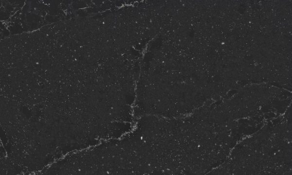 Blat kuchenny z konglomeratu Silestone Romantic ash, wykonany na wymiar, czarny – Suede