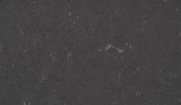 Blat kuchenny z konglomeratu Silestone Cinder Craze, wykonany na wymiar, ciemnoszary, czarny – Suede
