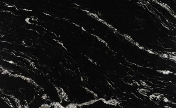 Blat kuchenny z granitu na wymiar, czarny – Cosmic Black – polerowany