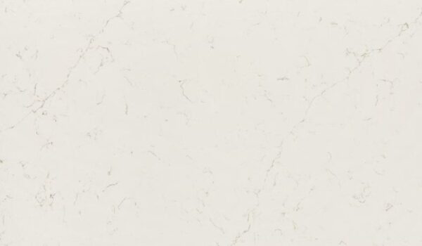 Blat kuchenny z konglomeratu Silestone Persian White, wykonany na wymiar, kremowy – polerowany