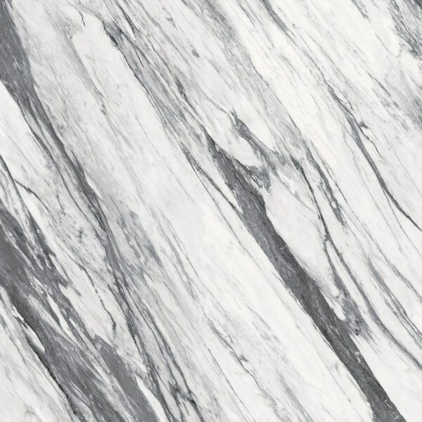 Okładzina ścienna do kuchni (Backsplash) ze spieku kwarcowego Mirage Cosmopolitan CP04 Statuario Fantastico 120 x 278 cm, grubość 6 mm