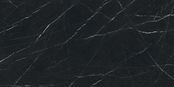 Okładzina ścienna do kuchni (Backsplash) ze spieku kwarcowego Impronta Nero Marquinia 160 x 320 cm, grubość 6 mm