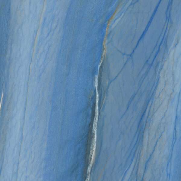 Okładzina ścienna do kuchni (Backsplash) ze spieku kwarcowego Mirage Wanderlust WA04 Azul Imperiale 120 x 278 cm, grubość 6 mm