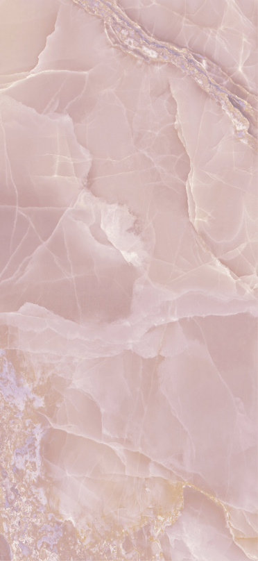 Fartuch kuchenny (Backsplash) ze spieku kwarcowego Baldocer Onyx Rose 120 x 260 cm, grubość 7 mm