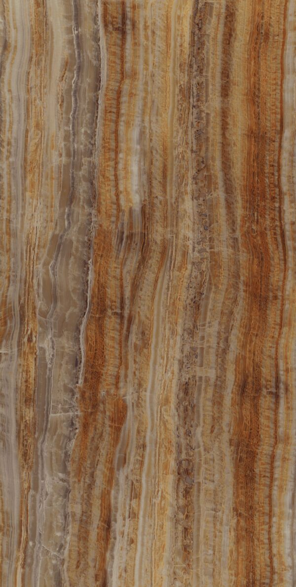 Fartuch kuchenny (Backsplash) ze spieku kwarcowego Franko Travertino Antico 160 x 320 cm, grubość 6 mm